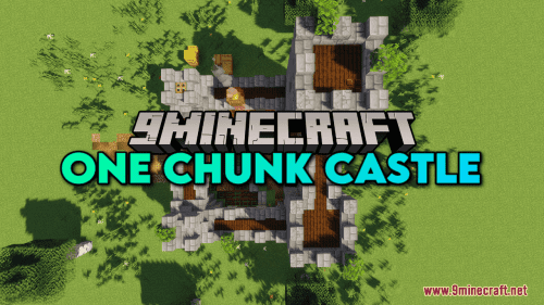 One Chunk Castle Map (1.20.4, 1.19.4) – Castle in A Chunk Thumbnail