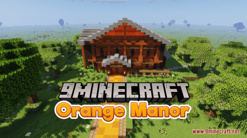 Orange Manor Map (1.21.1, 1.20.1) – A Burst of Orange Thumbnail