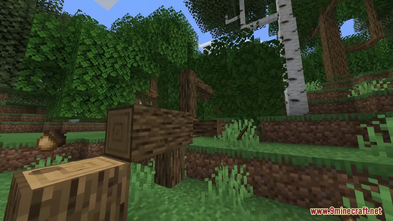 Panda's Falling Tree's Mod (1.21, 1.20.1) - Physical Falling Trees 5