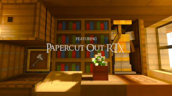 Paper Cut-Out RTX Resource Pack (1.20, 1.19) - MCPE/Bedrock 2