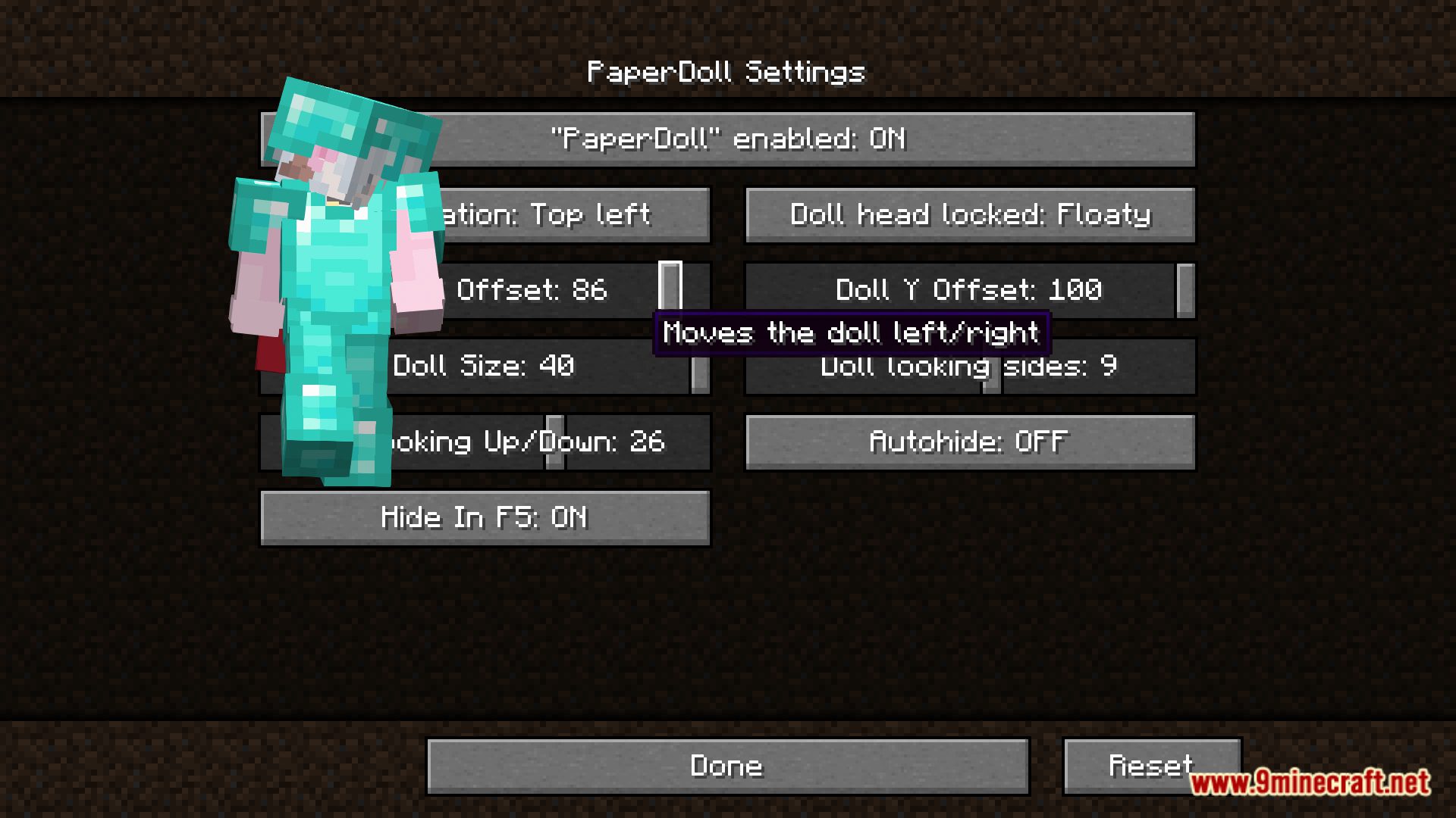 PaperDoll Mod (1.20.4, 1.19.4) - Enhance Your Minecraft Experience 9