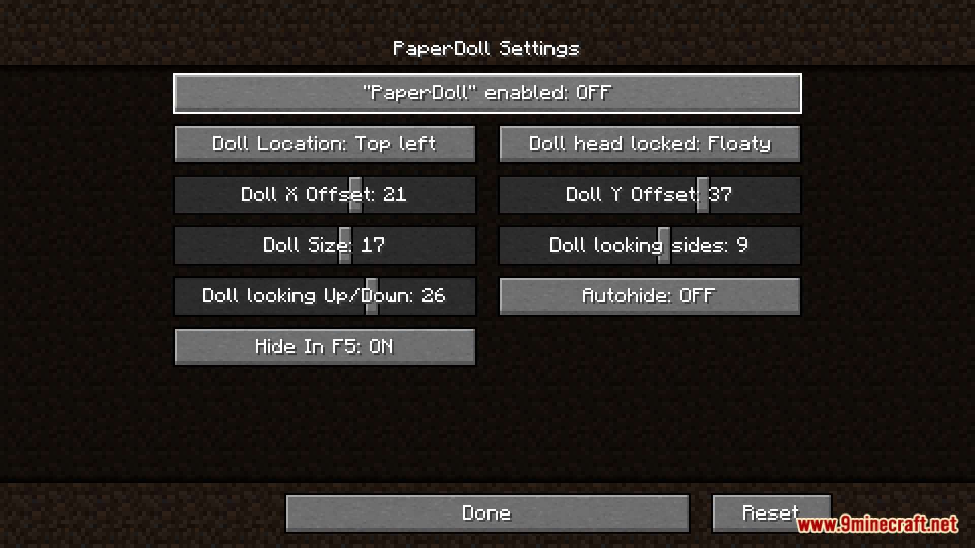 PaperDoll Mod (1.20.4, 1.19.4) - Enhance Your Minecraft Experience 2