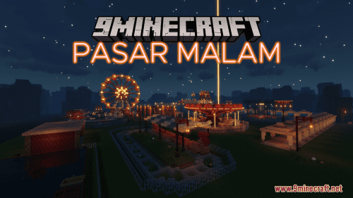 Pasar Malam Map (1.21.1, 1.20.1) – Indonesian Night Fair Thumbnail