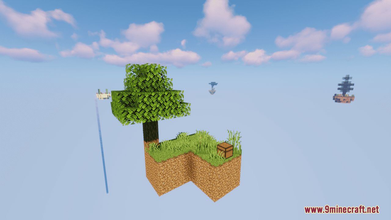 Penguins's SkyIsland Map (1.21.1, 1.20.1) - Sky-high Survival 3