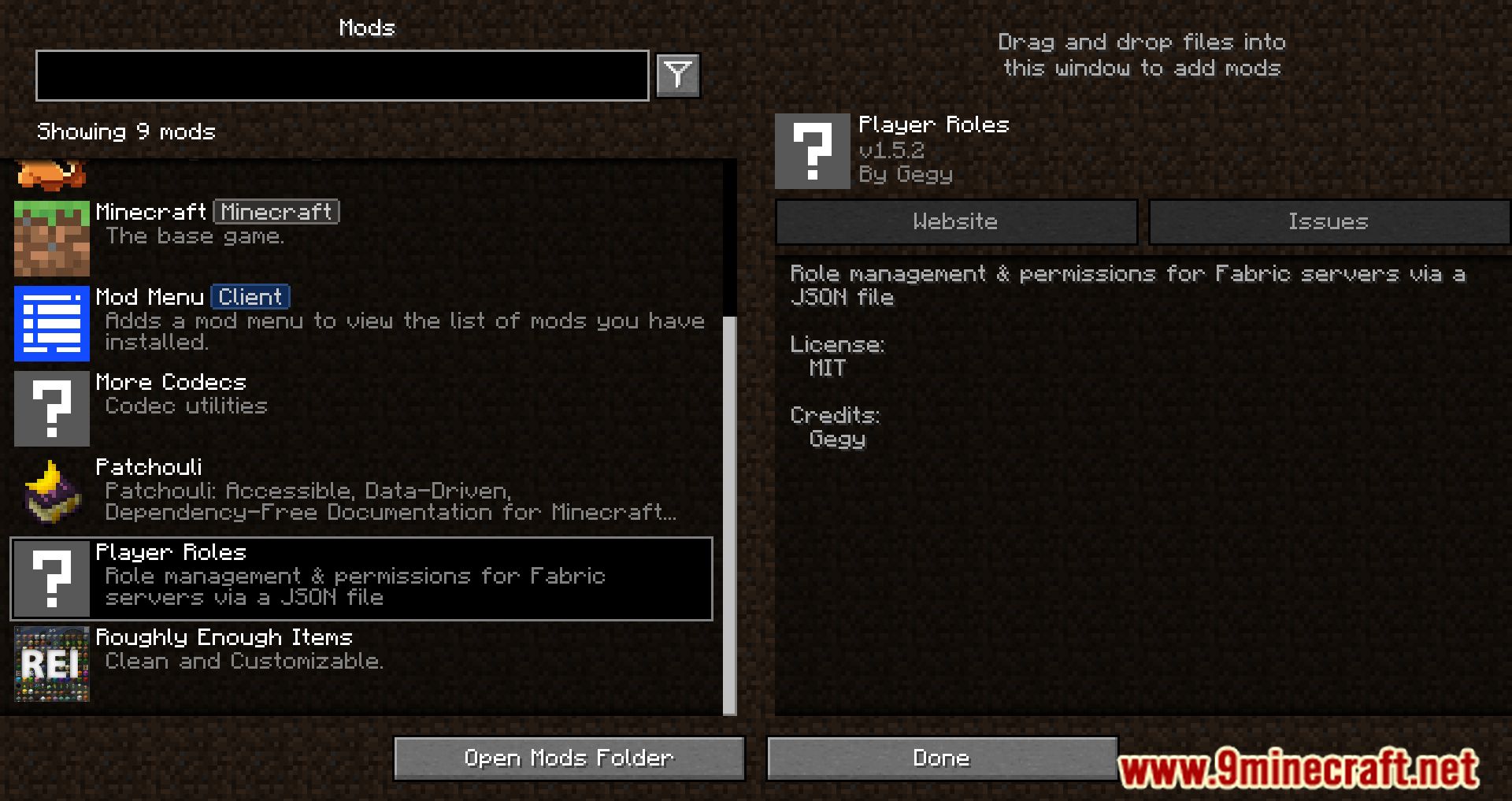 Player Roles Mod (1.21.1, 1.20.1) - Role & Permission Management for Servers 2