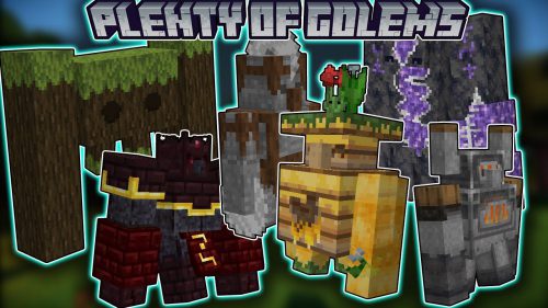 Plenty of Golems Mod (1.20.1, 1.19.2) – Lots of New Golems Thumbnail