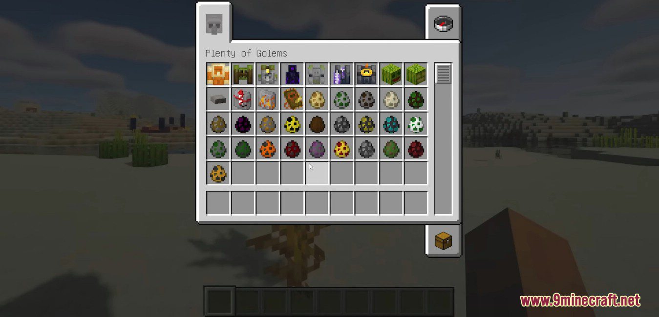 Plenty of Golems Mod (1.20.1, 1.19.2) - Lots of New Golems 2