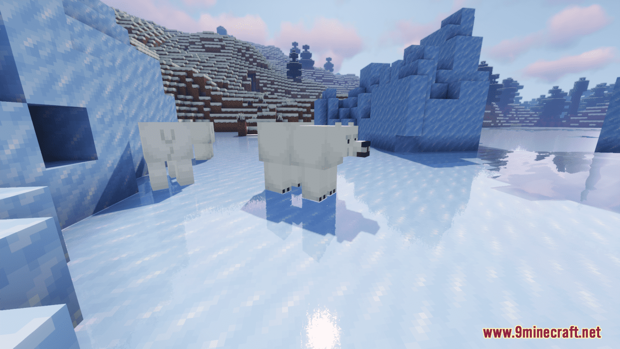 Polar Bear Remodel Resource Pack (1.20.6, 1.20.1) - Texture Pack 11