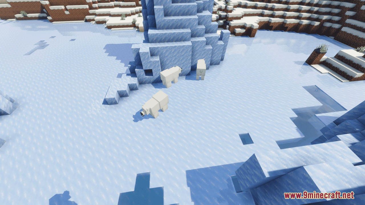 Polar Bear Remodel Resource Pack (1.20.6, 1.20.1) - Texture Pack 12