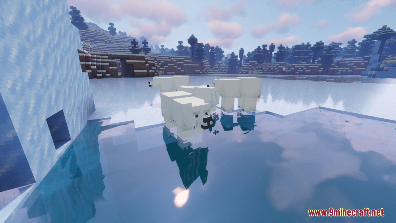 Polar Bear Remodel Resource Pack (1.20.6, 1.20.1) - Texture Pack 14