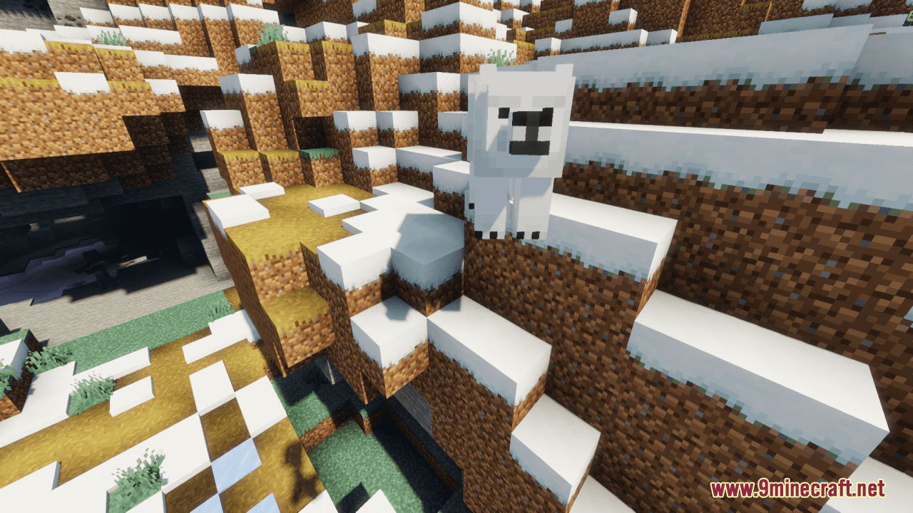 Polar Bear Remodel Resource Pack (1.20.6, 1.20.1) - Texture Pack 8