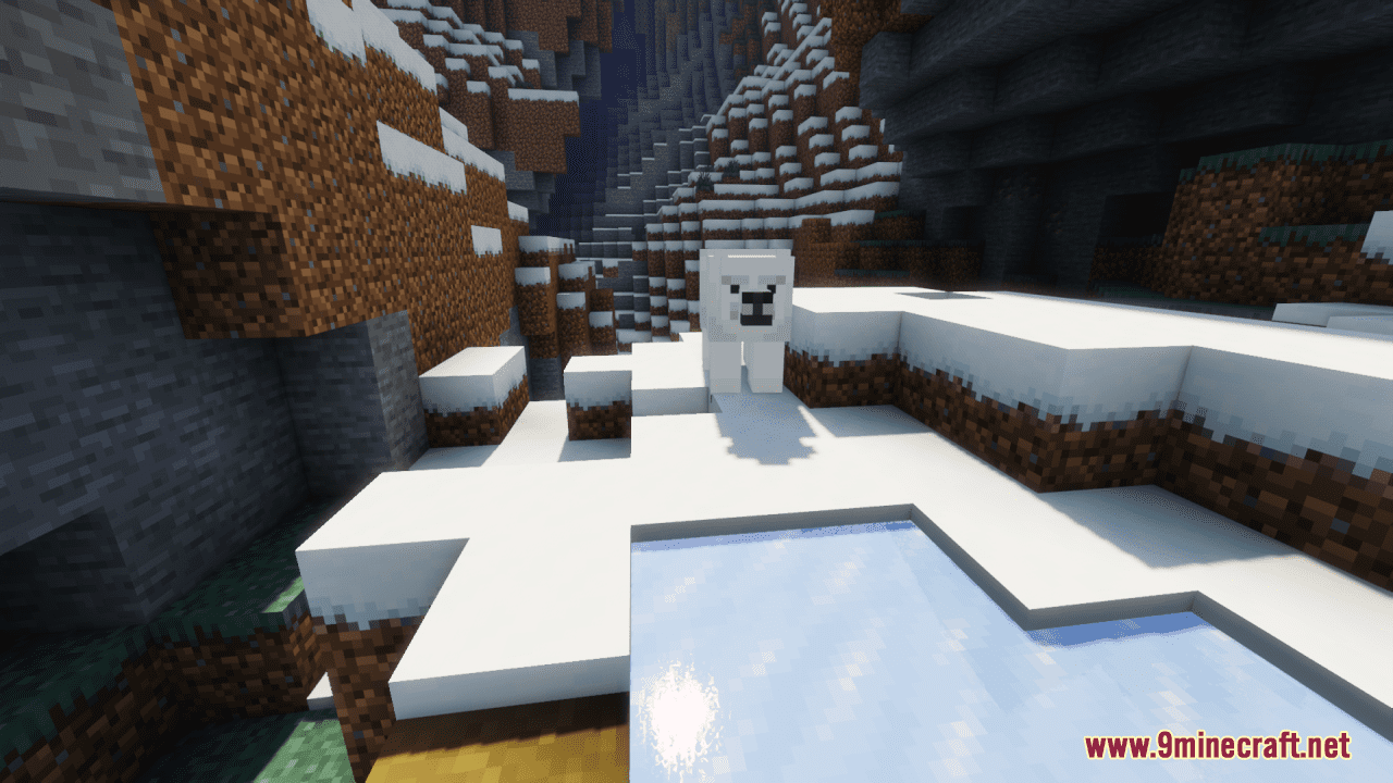 Polar Bear Remodel Resource Pack (1.20.6, 1.20.1) - Texture Pack 9