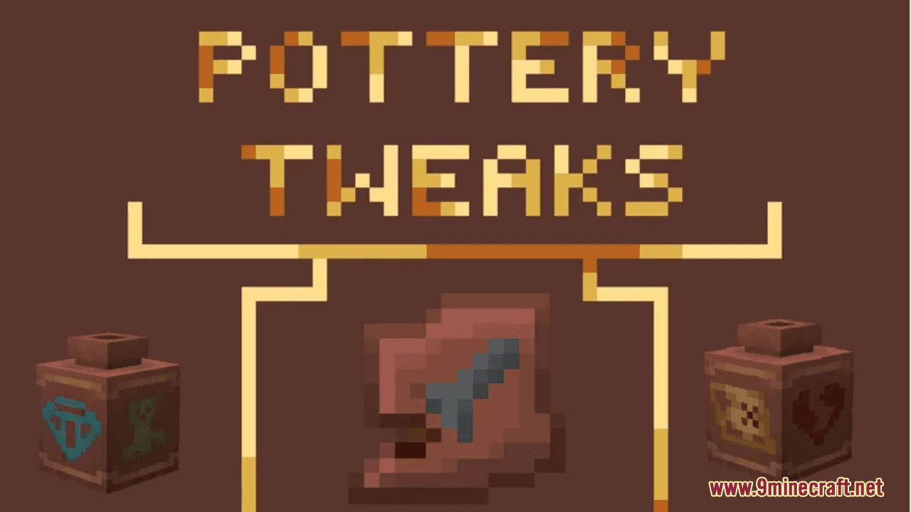 Pottery Tweaks Resource Pack (1.20.6, 1.20.1) - Texture Pack 1