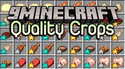 Quality Crops Mod (1.21.1, 1.20.1) – Qualities to Some Crops and Foods Thumbnail