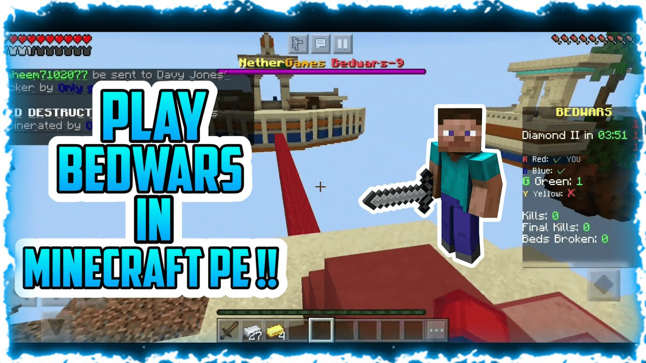 RP's BedWars Map (1.20, 1.19) - Hypixel BedWars for MCPE/Bedrock 1