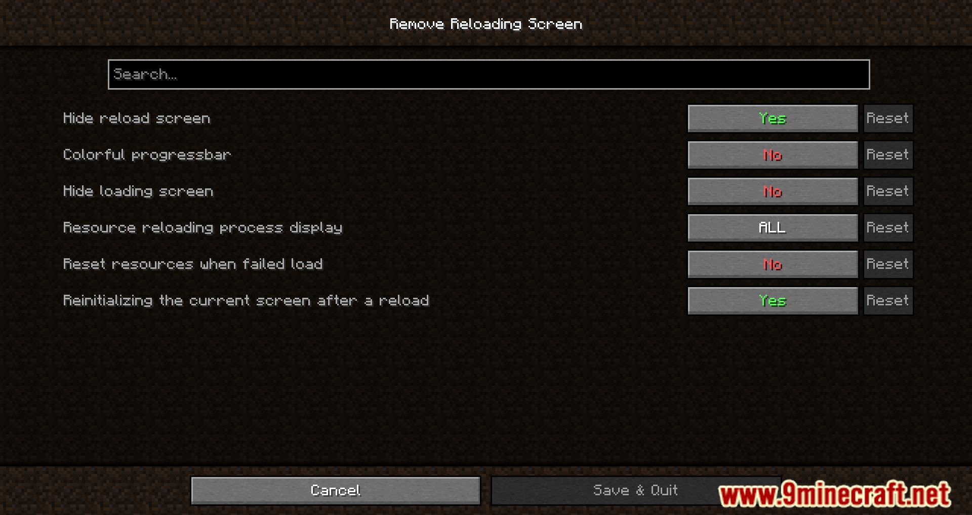 Remove Reloading Screen Mod (1.20.4, 1.19.4) 3