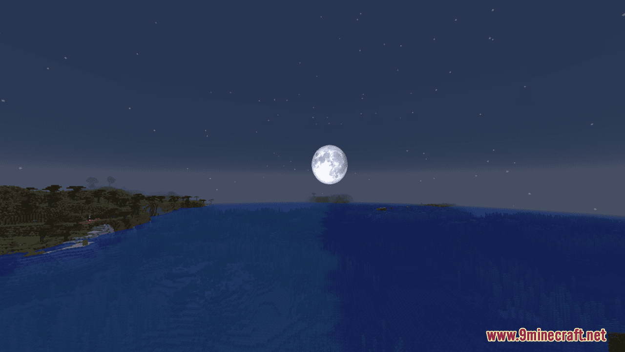 Round Moon HD Resource Pack (1.20.6, 1.20.1) - Texture Pack 2