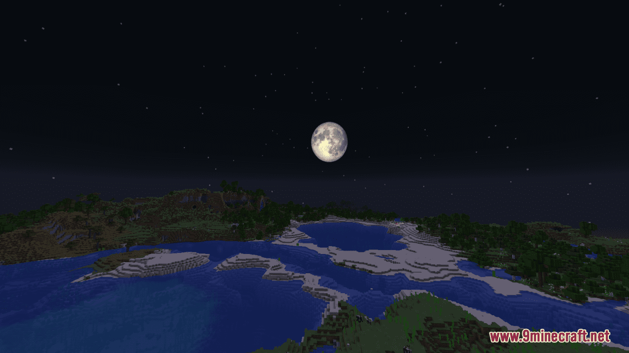 Round Moon HD Resource Pack (1.20.6, 1.20.1) - Texture Pack 3