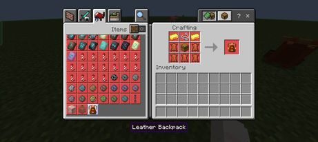 Simple Backpack Addon (1.20, 1.19) - Compatiple With Other Addons 2