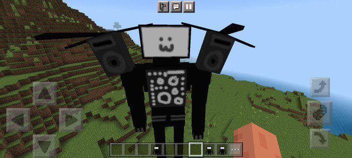 Skibidi Toilet - Titan TV Man Addon (1.20, 1.19) - MCPE/Bedrock Mod 2