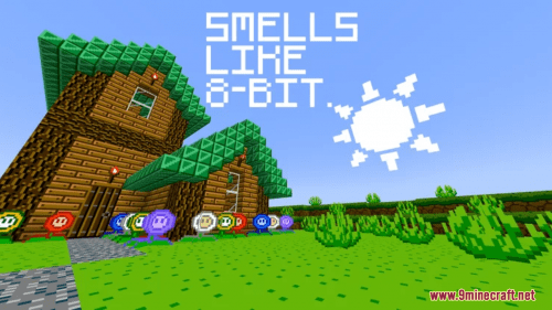 Smells Like 8-Bit Resource Pack (1.20.6, 1.20.1) – Texture Pack Thumbnail