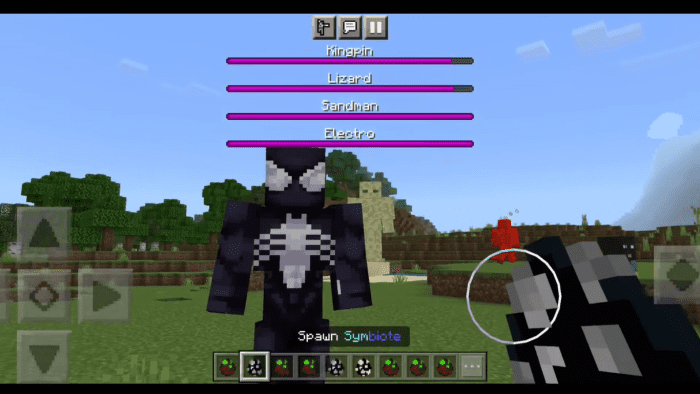 Spider-Man: Across the Spider-Verse Addon (1.20, 1.19) - MCPE/Bedrock Mod 36