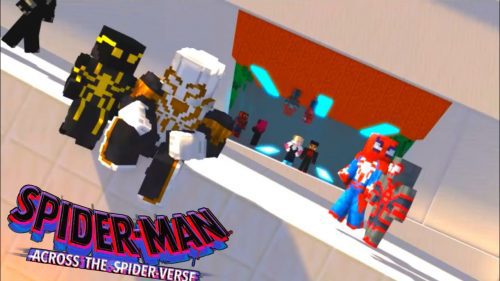 Spider-Man: Across the Spider-Verse Addon (1.20, 1.19) – MCPE/Bedrock Mod Thumbnail