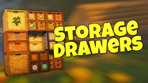 Storage Drawers Mod (1.20.1, 1.19.4) – Store Hundreds of Items Thumbnail