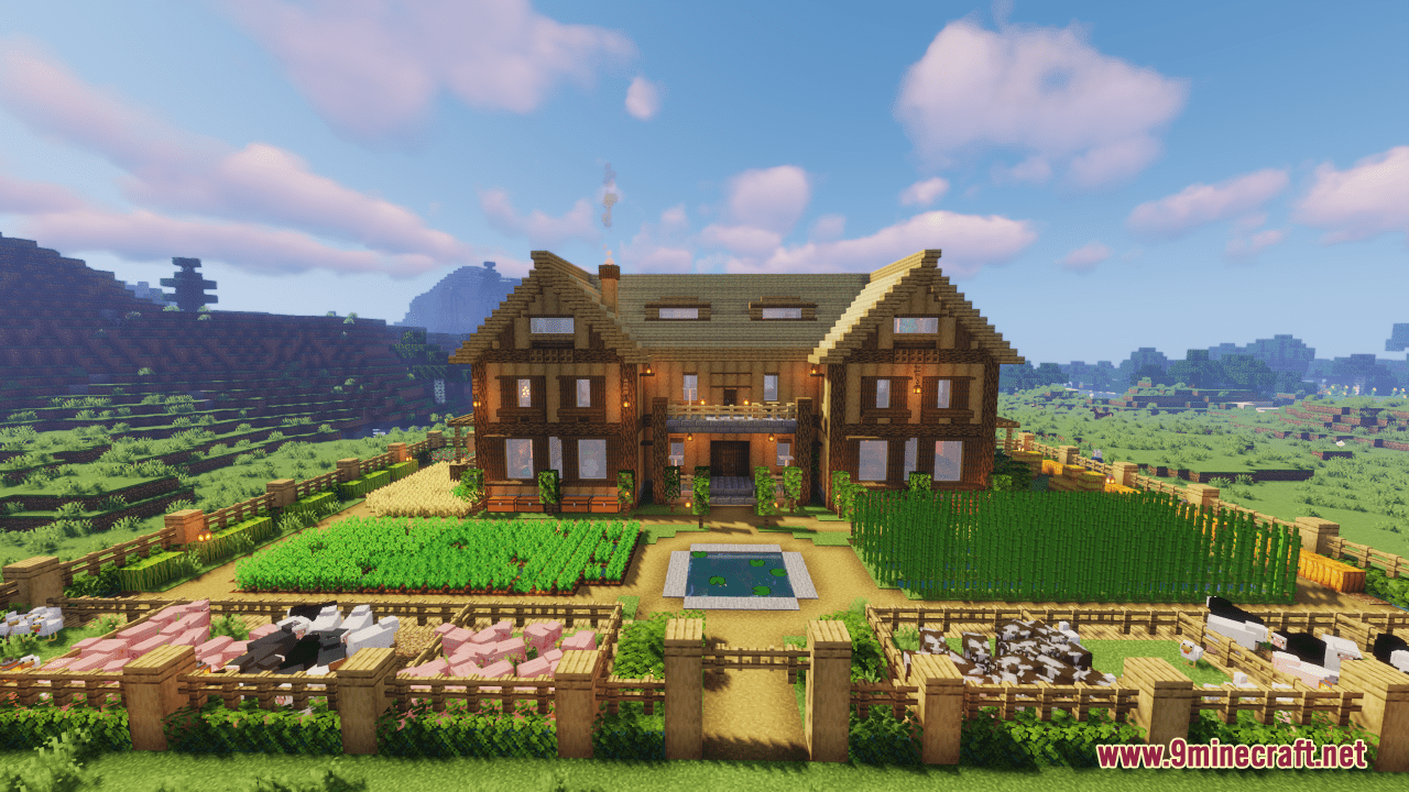 Survival Big House Map (1.21.1, 1.20.1) - For 2-3 Players 5