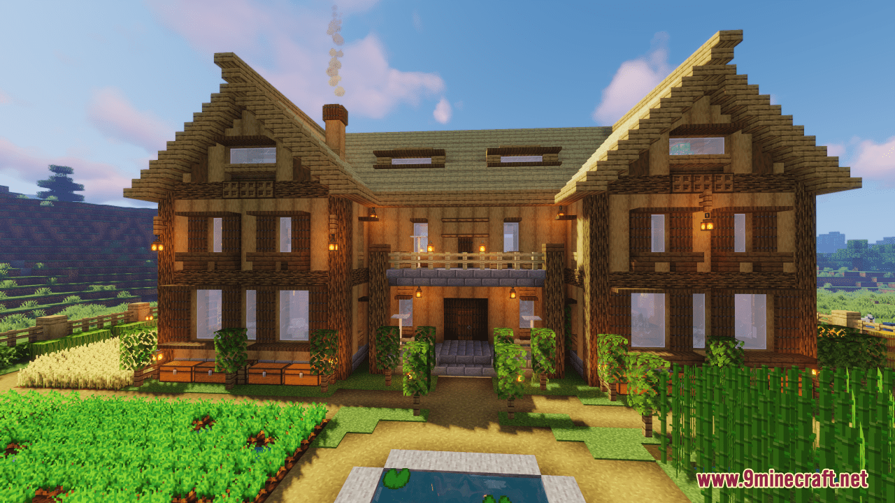 Survival Big House Map (1.21.1, 1.20.1) - For 2-3 Players 6