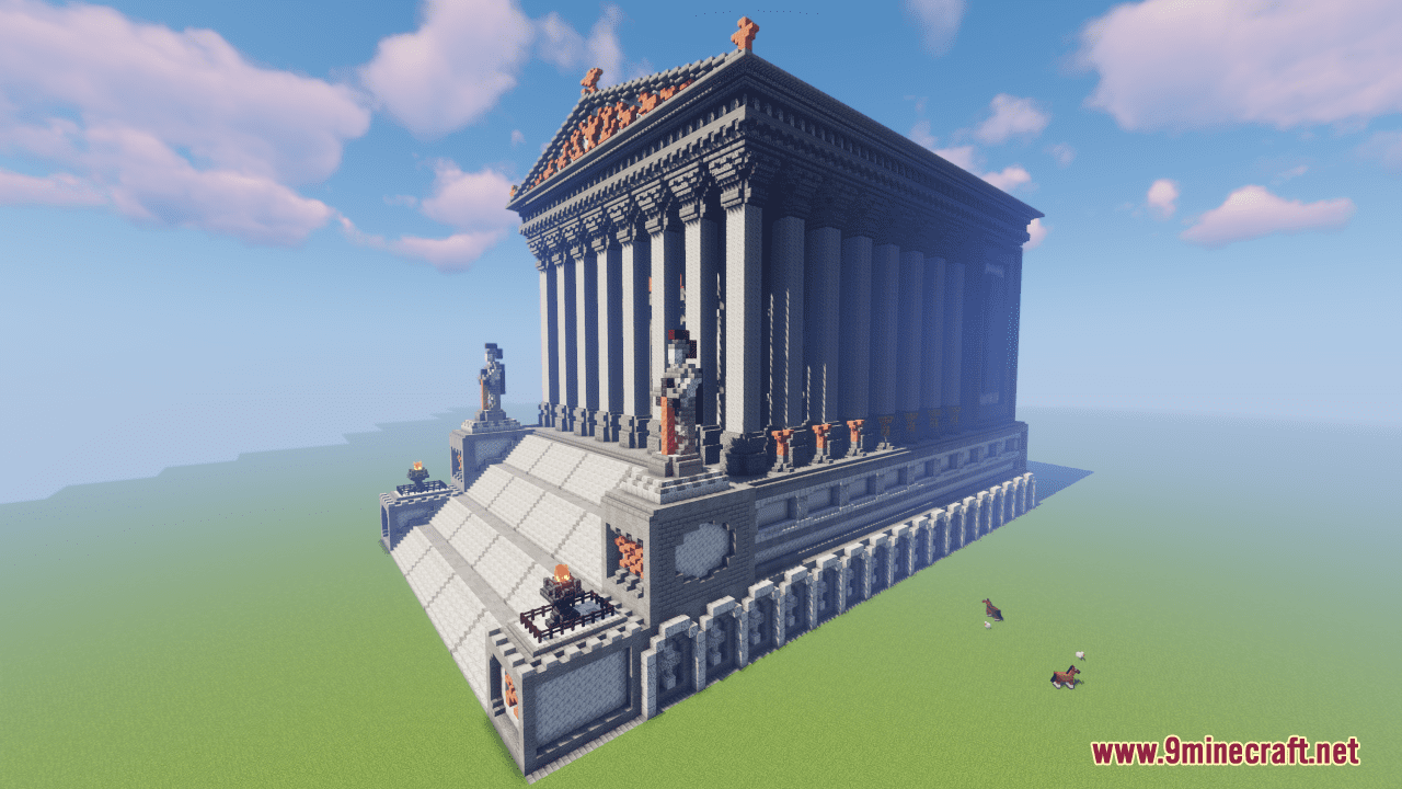 Temple of Divine Trajan Map (1.21.1, 1.20.1) - A Building To Remember 4