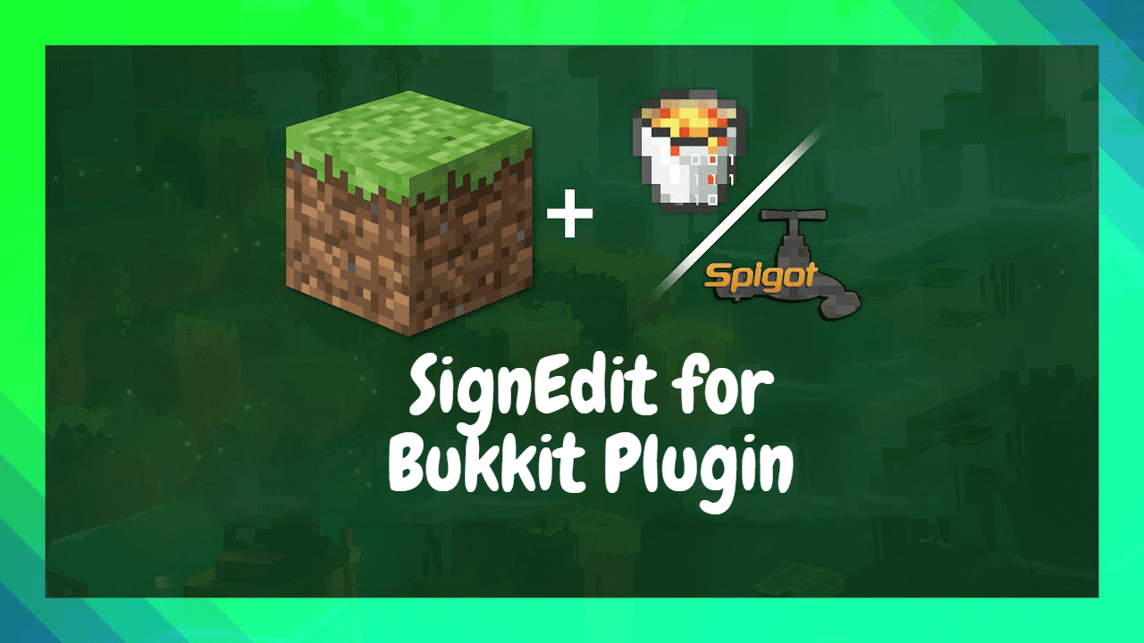 SignEdit for Bukkit Plugin (1.20.1, 1.19.4) – Spigot 1