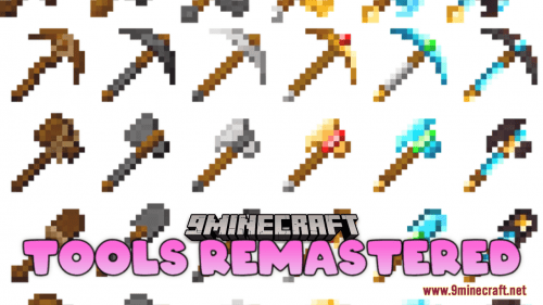 Tools Remastered Resource Pack (1.20.6, 1.20.1) – Texture Pack Thumbnail