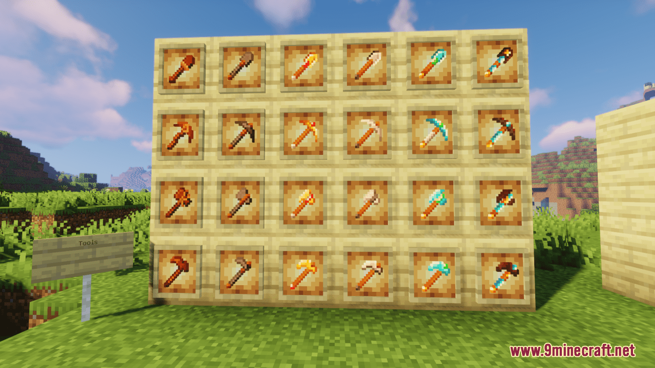 Tools Remastered Resource Pack (1.20.6, 1.20.1) - Texture Pack 2