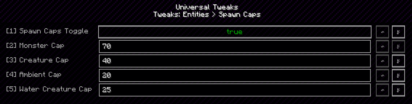 Universal Tweaks Mod (1.12.2) - Consolidate Various Bug Fixes 3