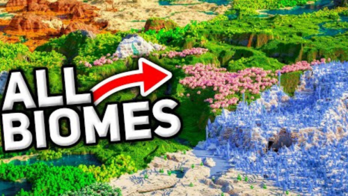 Top 10 Perfect Survival Seeds For Minecraft (1.20.6, 1.20.1) – Java/Bedrock Edition Thumbnail