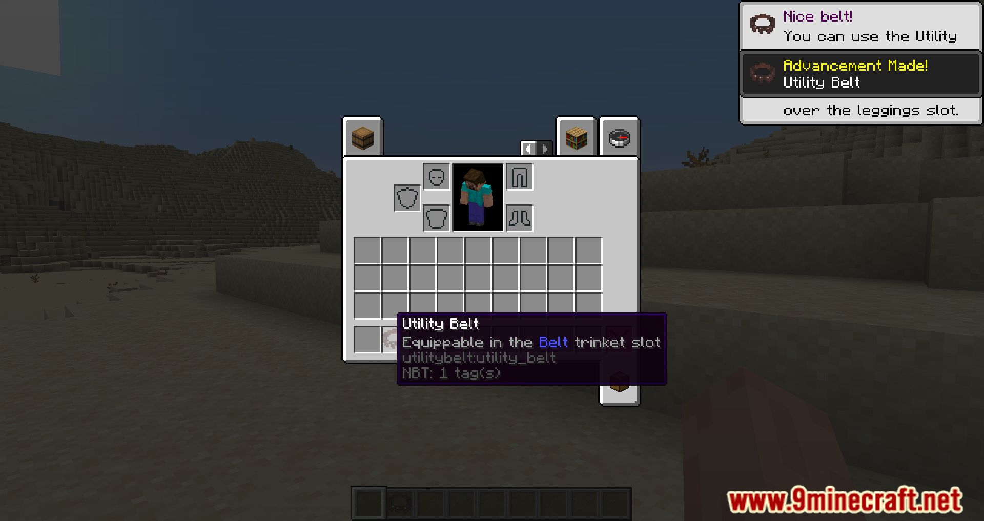 Utility Belt Mod (1.20.4, 1.19.4) - The Must-Have Accessory for Every Minecraft Adventurer 4