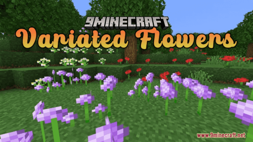 Variated Flowers Resource Pack (1.20.6, 1.20.1) – Texture Pack Thumbnail