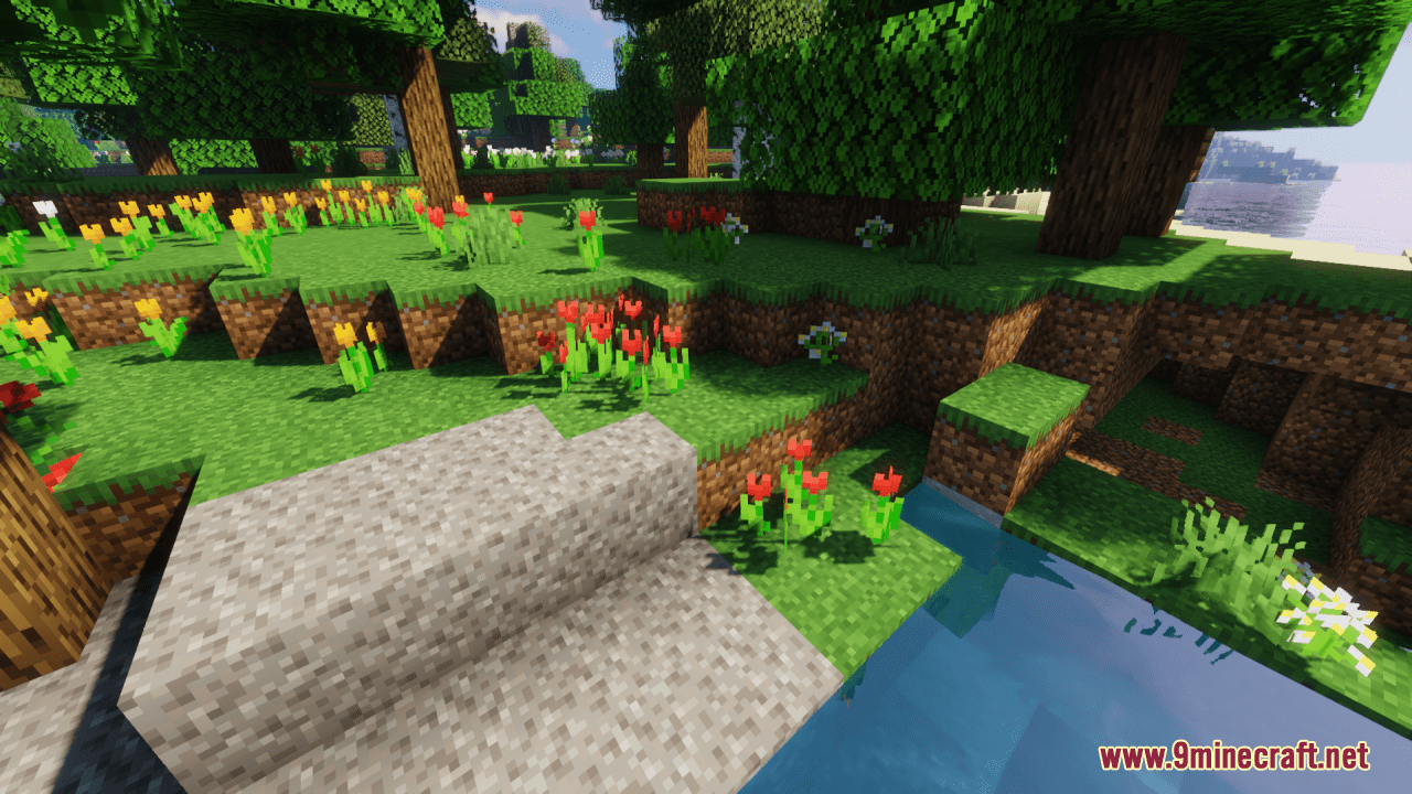 Variated Flowers Resource Pack (1.20.6, 1.20.1) - Texture Pack 3