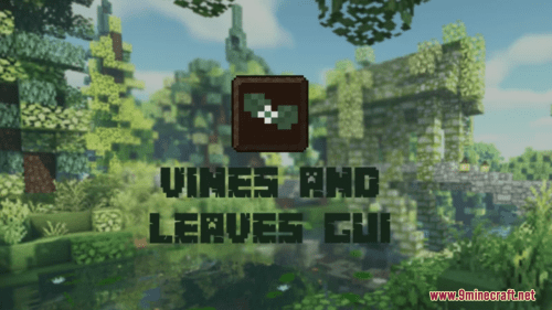 Vines & Leaves GUI Resource Pack (1.20.6, 1.20.1) – Texture Pack Thumbnail