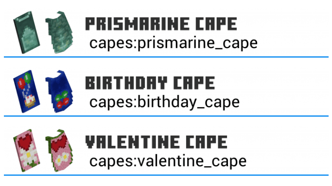 Visual Capes Addon (1.21, 1.20) - MCPE/Bedrock Mod 10