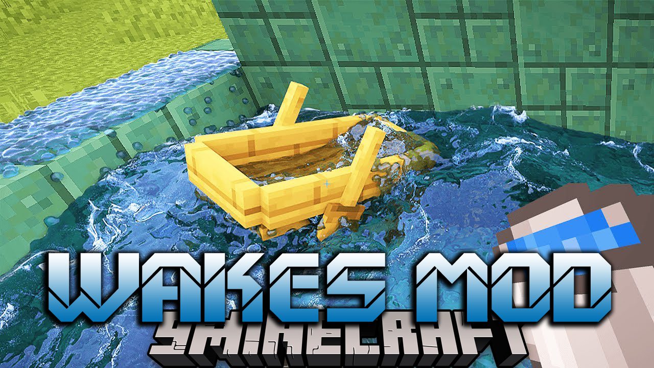 Wakes Mod (1.20.4, 1.19.2) - Messing About on the Water 1
