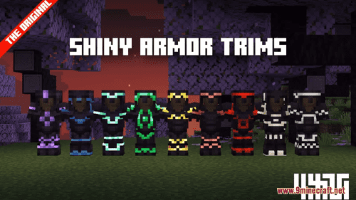 XXVI’s Shiny Armor Trims Resource Pack (1.20.6, 1.20.1) – Texture Pack Thumbnail