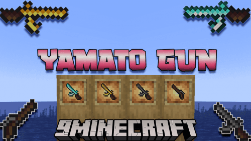 Yamato Gun Mod (1.20.4, 1.19.4) – Revolutionizing Combat in Minecraft Thumbnail