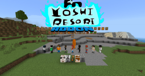 Yoshi Resort Addon (1.20) – MCPE/Bedrock Mod Thumbnail