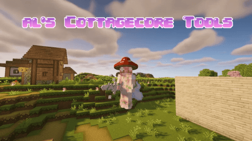 Cottagecore Tools Texture Pack (1.21, 1.20) – MCPE/Bedrock Thumbnail