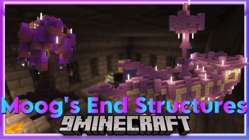Moog’s End Structures Mod (1.21, 1.20.1) – New structures to the End Thumbnail