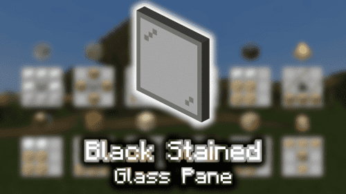 Black Stained Glass Pane – Wiki Guide Thumbnail