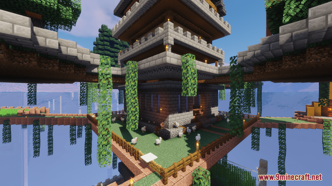 One Chunk Survival Base Map (1.21.1, 1.20.1) - Compact Survival 4