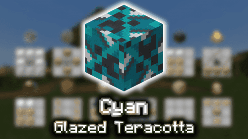 Cyan Glazed Terracotta – Wiki Guide Thumbnail